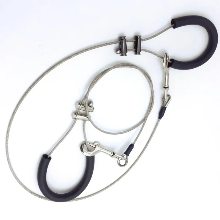 Long Strong Dog Leash for Cable Out Leads Training Line Heavy Rope Slip Lead Tie Yard Runner Duty Best Strong Dog Leash