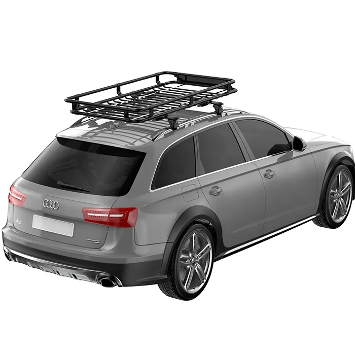 Roof Rack Basket High Quality Steel Pipe Electrophoresis Plus High Temperature Spray Paint Roof Racks