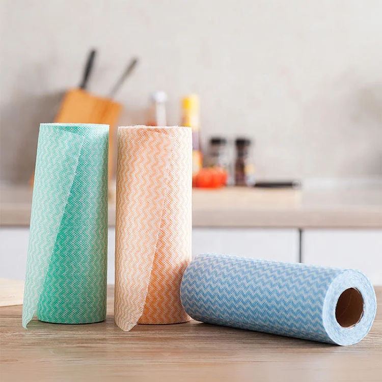 Hot wholesale Towels OEM Disposable Cleaning Cloth Household Kitchen Multi-Purpose Cloth Wipes Reusable Cleaning Wipe