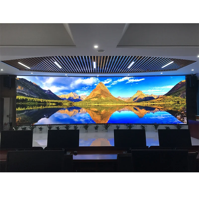 P2.5 Indoor  LED Video Wall Display RGB Full Color Small Pitch HD Front Service for meeting room digital signage and displays