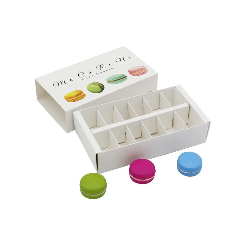 Customized food storage macaron packaging box