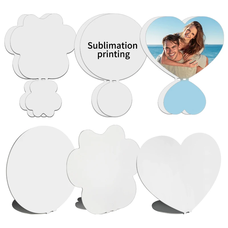 New arrival white 1mm thickness aluminum plate blank sublimation aluminum sheet custom photo frame blanks for sublimation