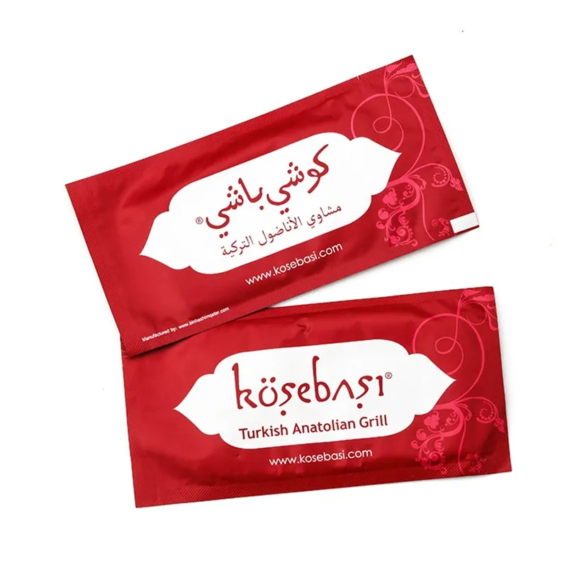 Hot Sale Pure Cotton Disposable Airline Hot Towel Restaurant Wet Towel