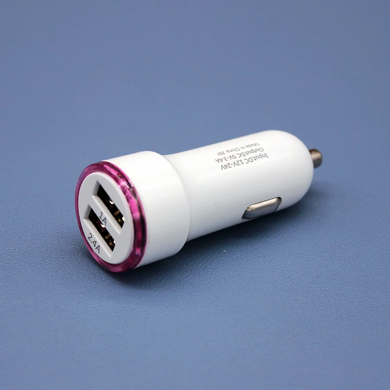  5V 3.4A eletric car charger fast charging dual