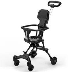 New Design 4 wheels lightweight pram doll travel system strollers carriages 3 in 1 baby stroller