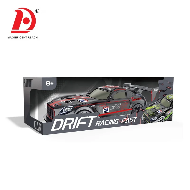 HUADA 2024 Kids 2.4G Smoke Spray RC Remote Control Racing Car Toy With Light Sensory Sound Effect