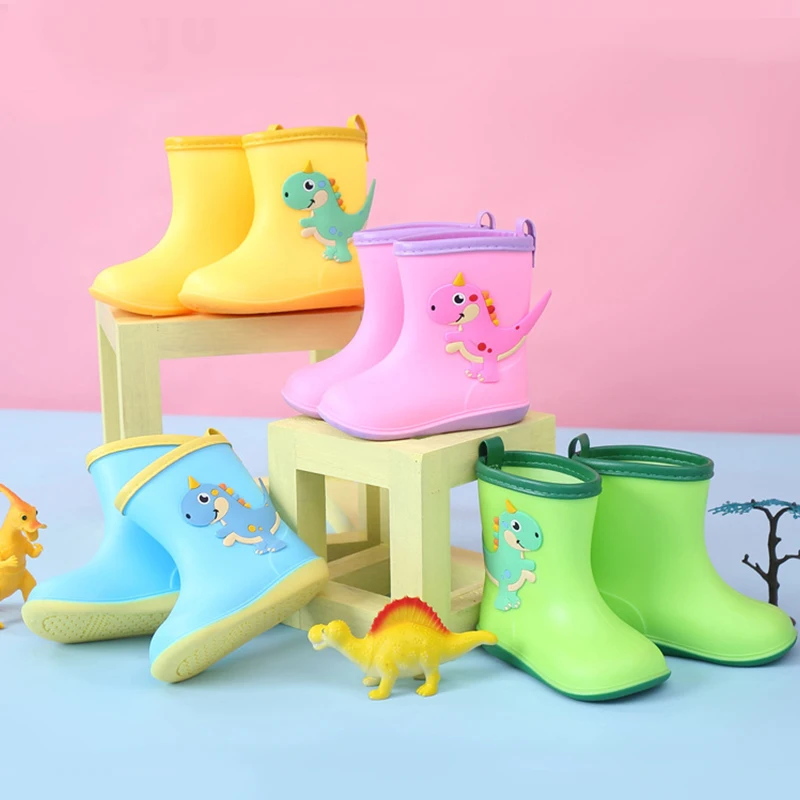 Girls Wellies Childrens Kids Pink Rain Boots Size