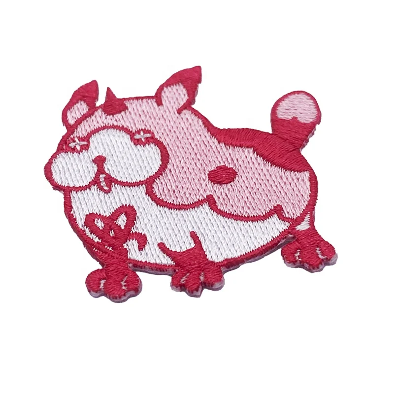 Custom Cheap Hot Balloon Laser Cut Gold Colors Embroidered Patch Wholesale Manufacturer High Quality Embroidery Fashion Patches