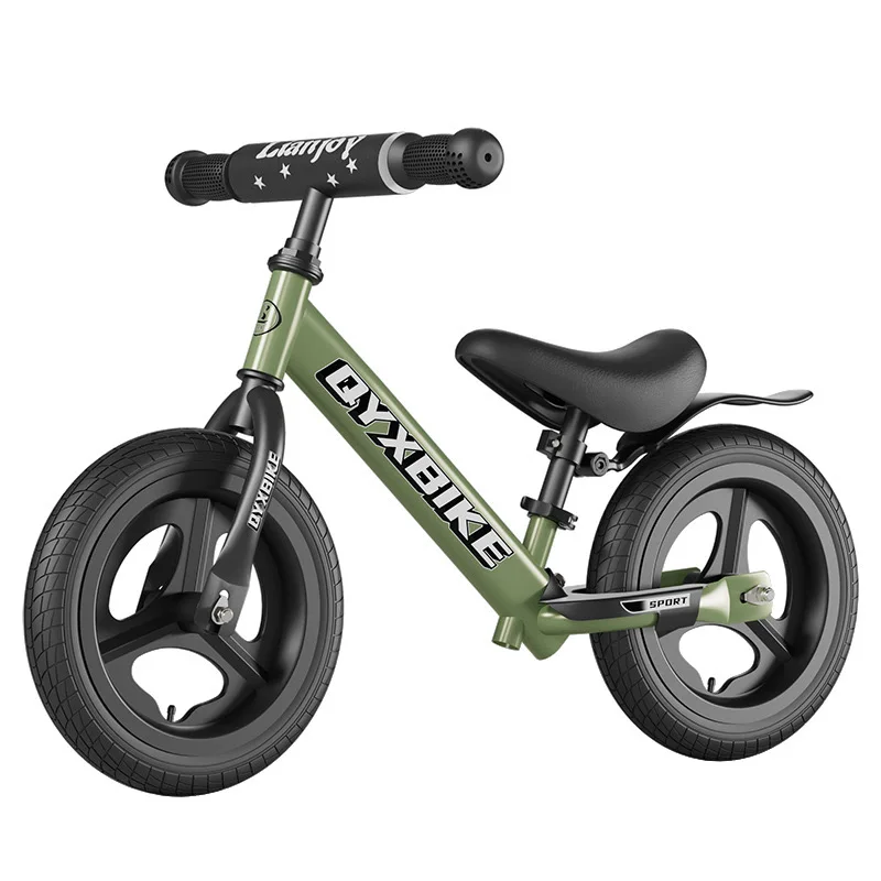 1-6Years Toddler Baby Gift Reinforced Carbon Steel OEM 12Inches Bikes Boys Girls Bike Children Running Standing Balance Bicycle