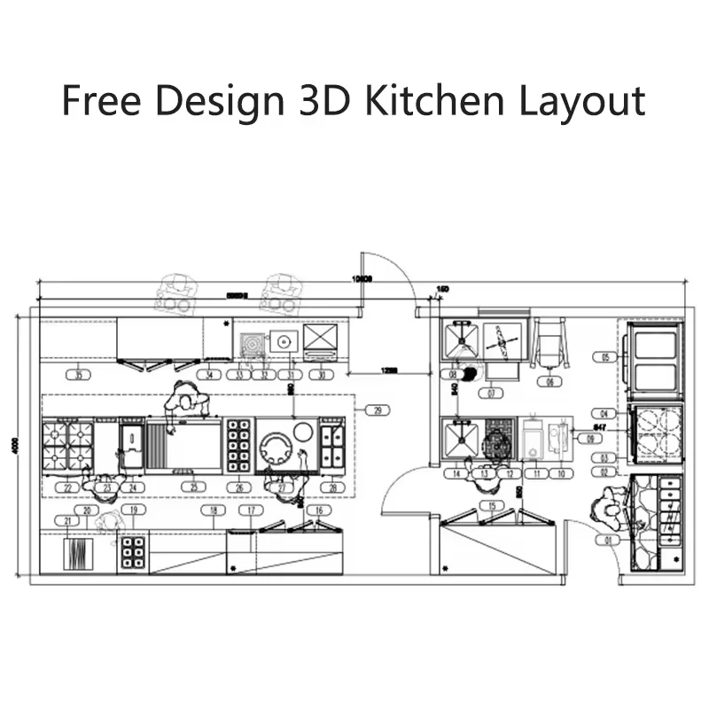 Kitchen Equipped Hotel,Industrial Kitchen Equipment Kitchen Equipment,Professional Kitchen Equipment Restaurant