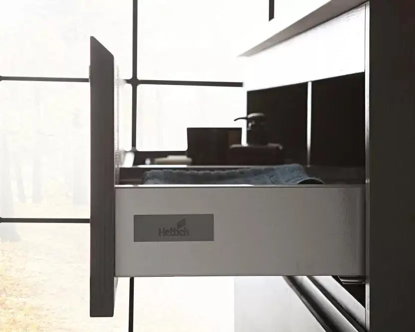 
factory modern style wall mounted bathroom vanity cabinet with hettich metal drawer 