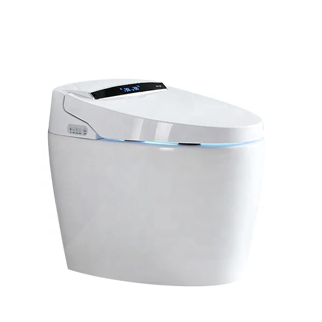 Popular Bathroom Smart Toilet Mirror Cabinet and Bath & Shower Faucets for