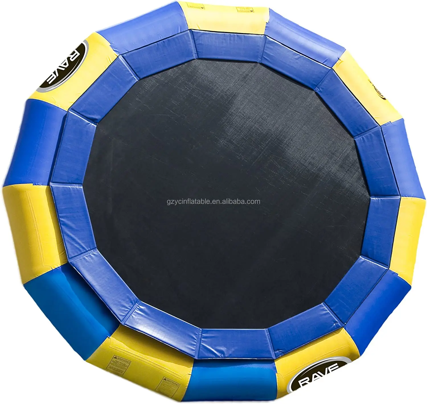 Guangzhou trampoline inflatable jumping castle inflatable bungee trampoline for water games