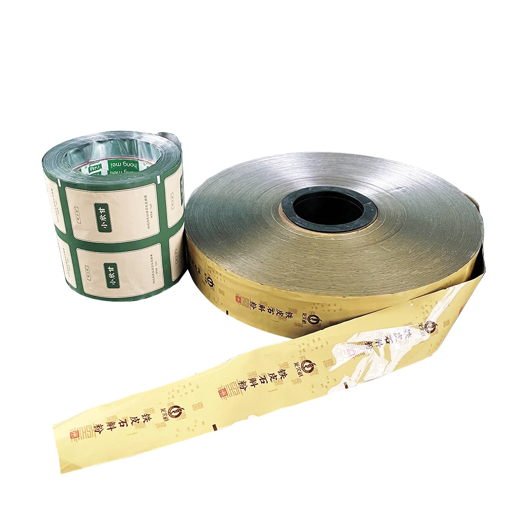 Low MOQ Gravure Printing Digital Customized Bopp CPP Plastic Opaque Lamination Material Flexible Packaging Printing Film