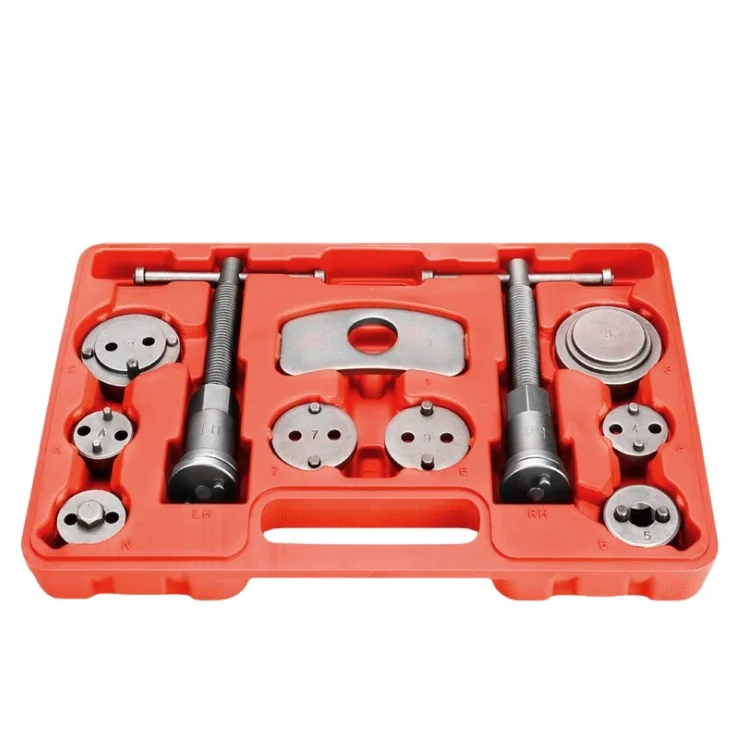 18 piece set of car brake cylinder maintenance tools brake caliper tool