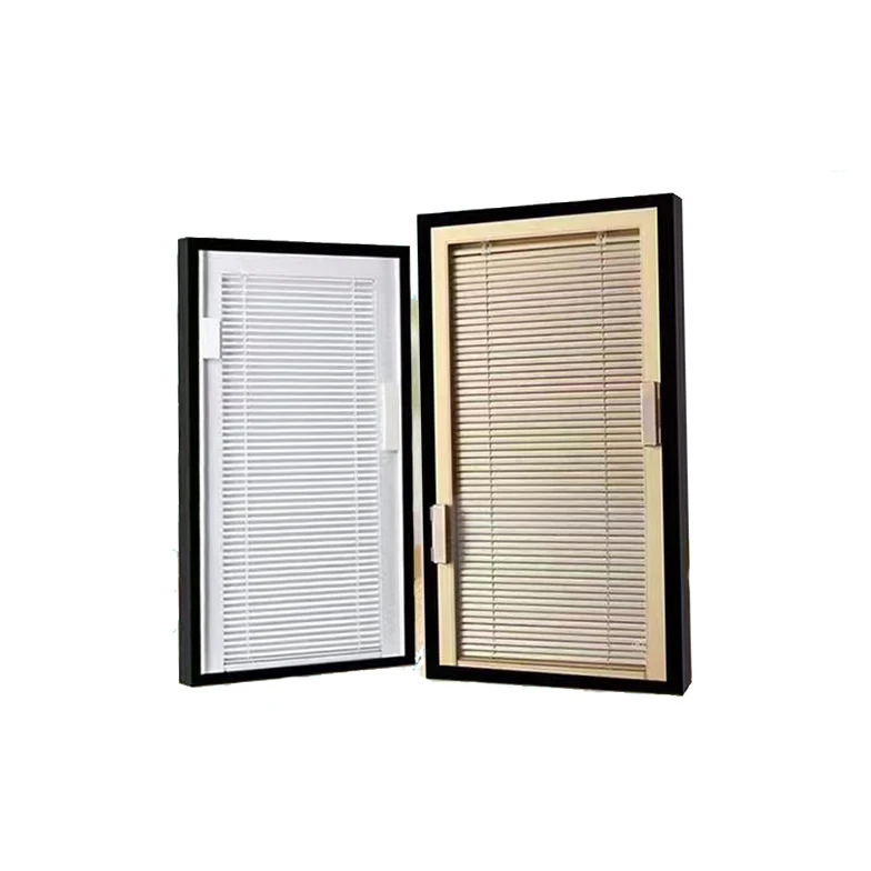 Minetal Blinds Kit For Tilt And Turn Glass Insulated Glass hollow shutter  With Windows Glass