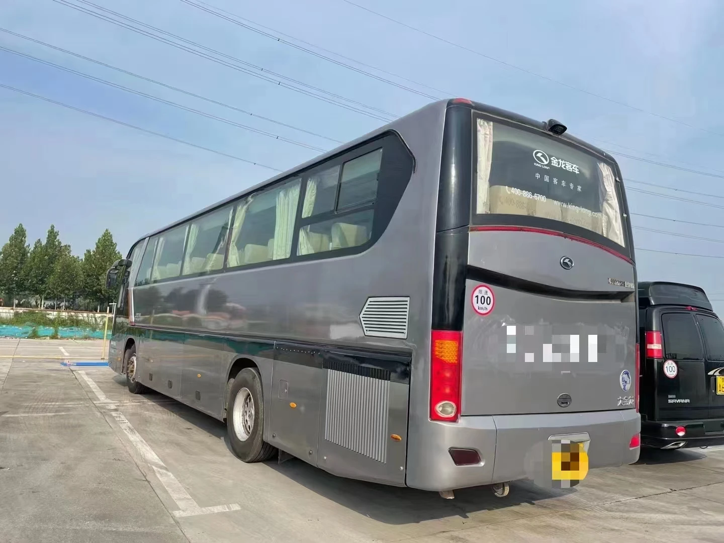 Роскошное сиденье Kinglong XMQ6129 для пассажирского автобуса на 53 места