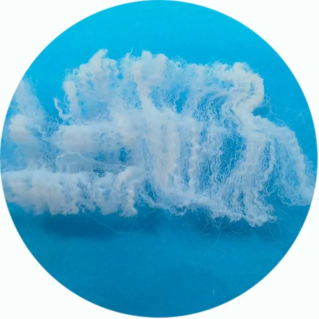 5D*51mm Bicomponent PLA Staple Fiber For Non Woven