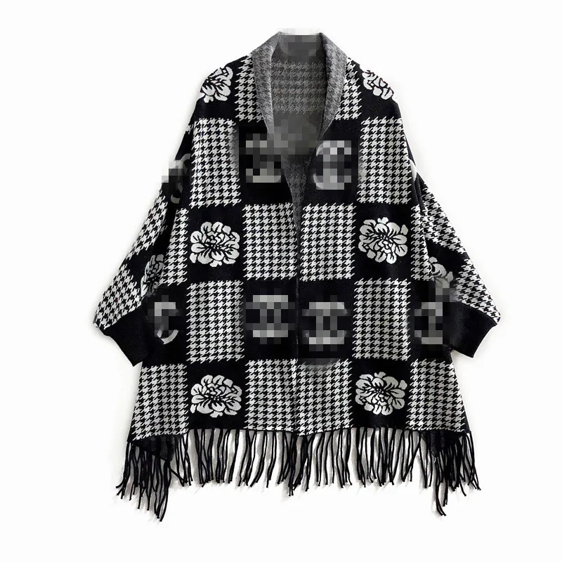 Latest style winter fashion warm ladies long sleeve knit cardigan shawls for women