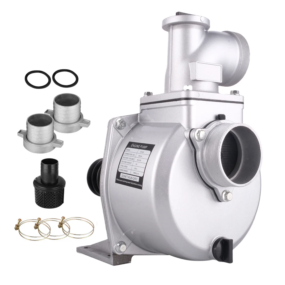 Stock Available  SU-80 pump pulley 3 inch pulley driven farm irrigation water pump