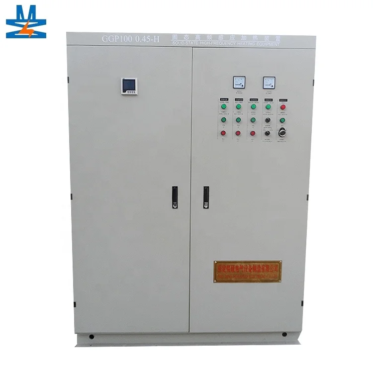 steel tube and pipes 250kw high frequency solid state welder h.f welder pipe making machine ERW tube miller