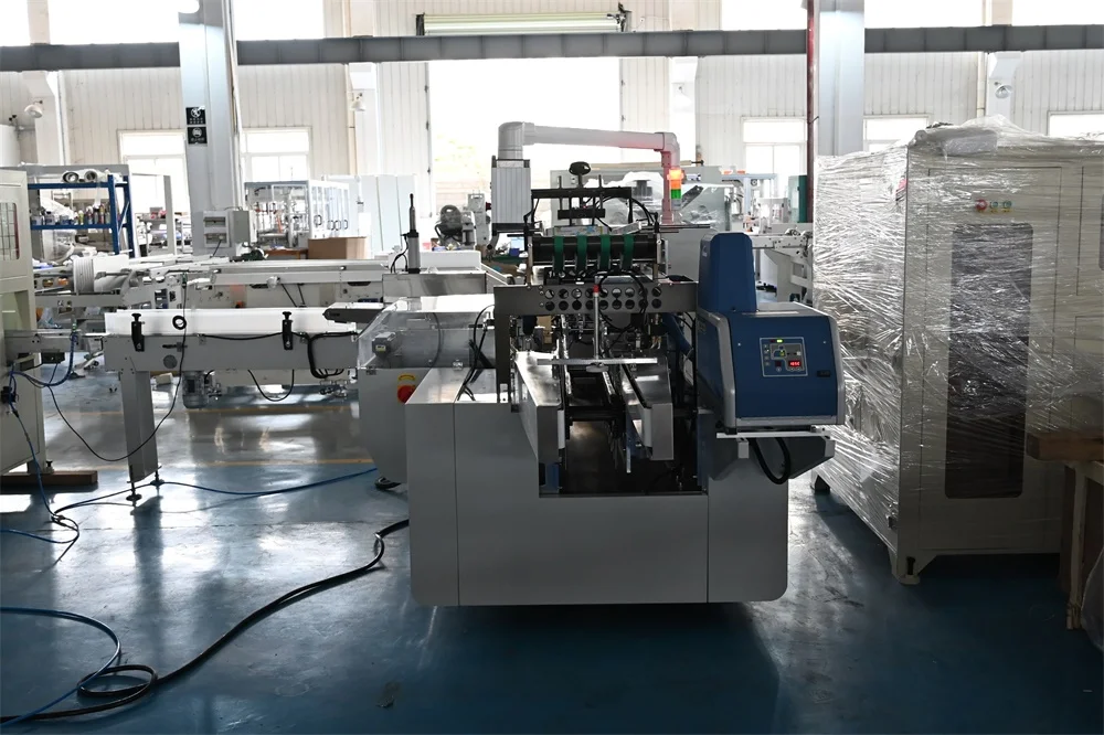 Automatic Facial Tissue Box Shrink Packing Machine China Disposable Plate Making Machine Price in Pakistan Full Servo Technology