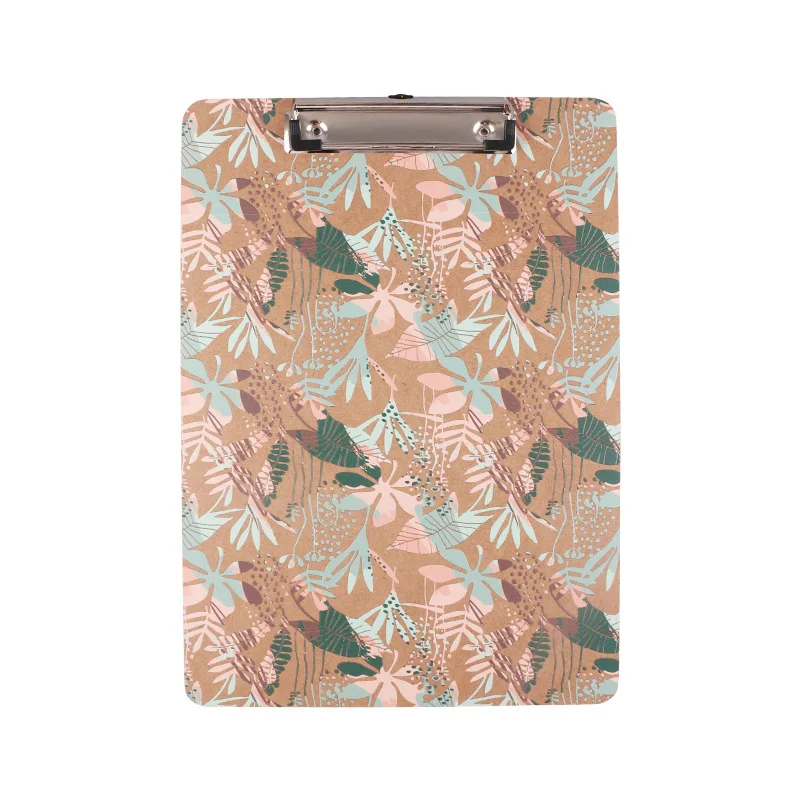 Office Stationery Clip Menu File Folder Custom Logo Print A4 Portfolio Medical Clipboard