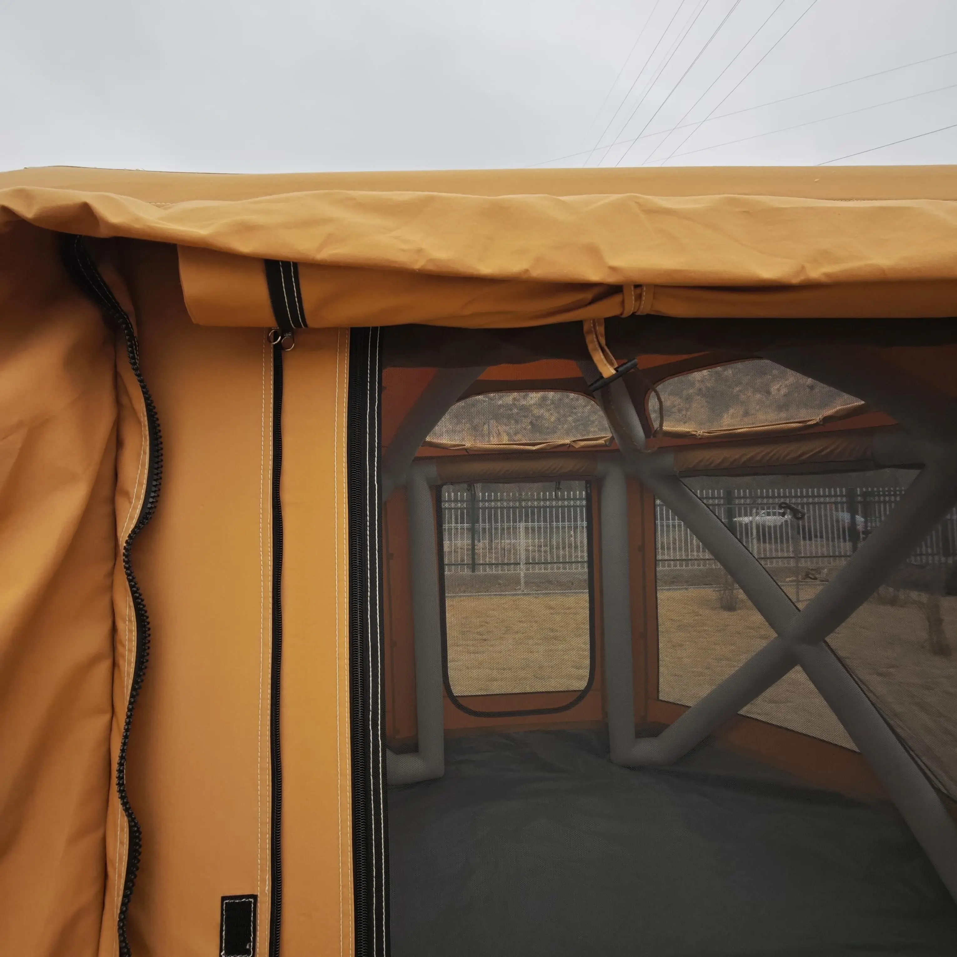 inflatable tent camping Outdoor family camping air tent inflatable camping outdoor for 6 person 32 square meters tent