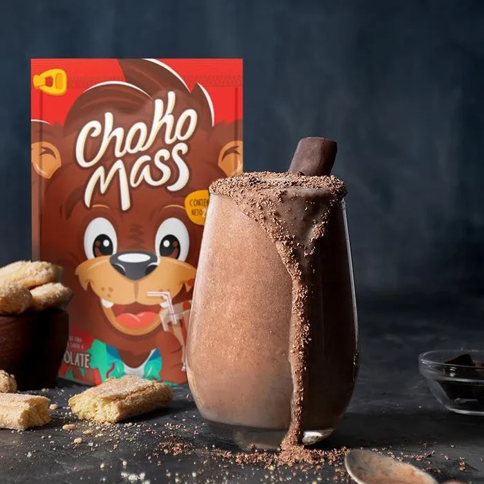 Высококачественный кремовый Гладкий напиток сахар мгновенный шоколад в порошке смесь ChokoMass 200 граммов холодный