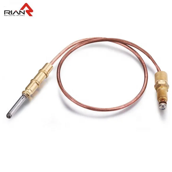 Gas blowing boiler flame sensor fireplace copper thermocouple with good after-service