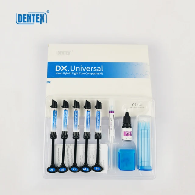 DX. Универсальные светоотверждаемые стоматологические композитные смолы заполняющий композит высокопрочный стоматологический