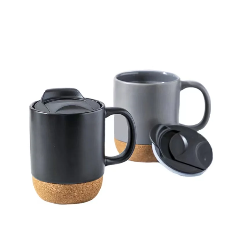 custom wholesale high quality handmade digital printed ceramic glazed enamel pipe mug warmer cappuccino coffee tea mug with lid