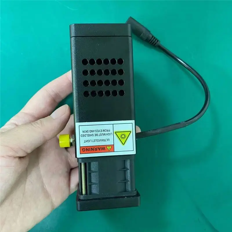 High Quality Portable 365nm UV glue curing lamp high power varnish drying uvled green oil cured purple light