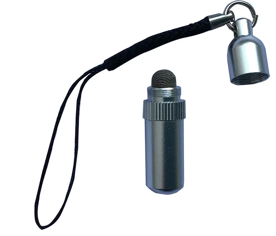 Aluminum Alloy Mini Stylus Touch Pen Capacitive Touch Pencil With Dust Plug for Mobile Phone Tablet PC