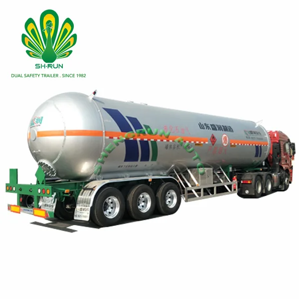 Торговая марка Shengrun, 61,9 куб. М, цистерна для сжиженного нефтяного газа, полуприцеп на продажу