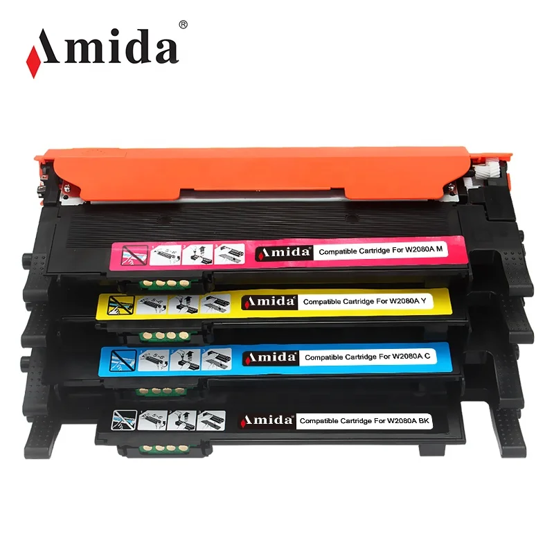 Цветной тонер-картридж Amida 118A W2081A W2082A W2083A для HP Color LaserJet Pro 150A MFP 178/179 цветной
