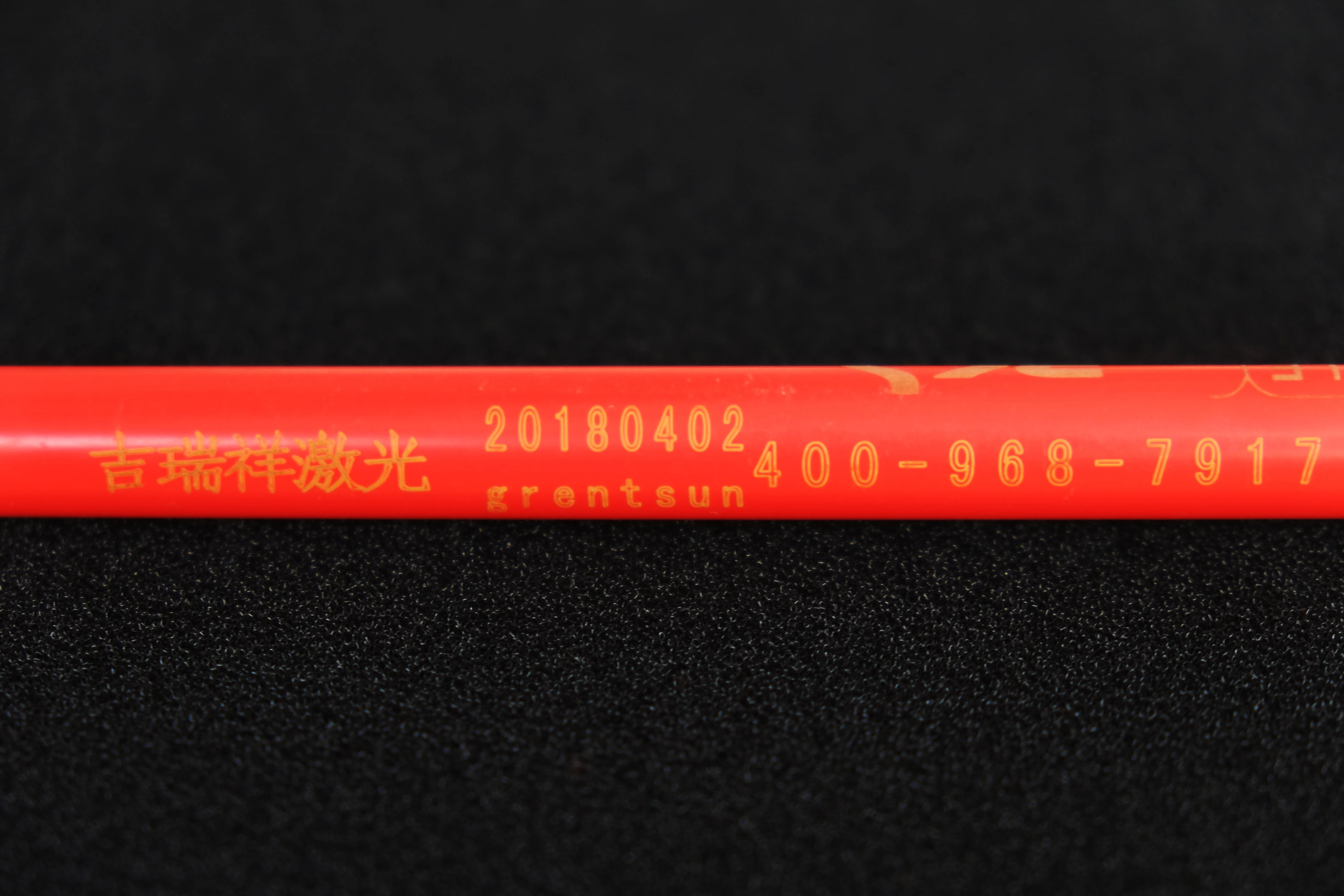 expiry date coding machine machine meter counting CO2 laser printing machine on PVC cable pipes extrusion line