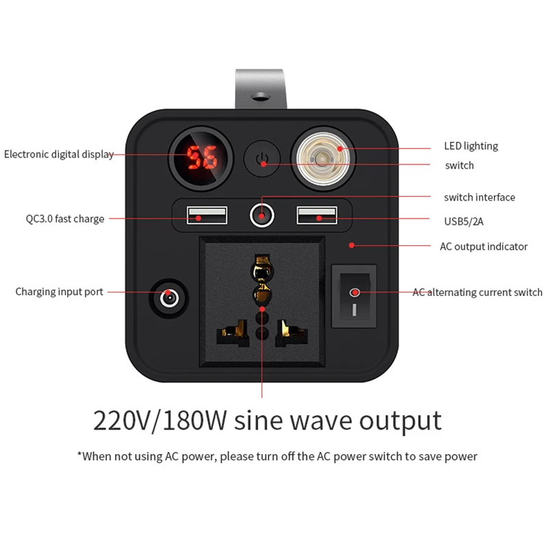 China Wholesale Mobile 220V Lifepo4 Battery Portable Power Station Charging 3.0 Dual Usb Laptop Power Station