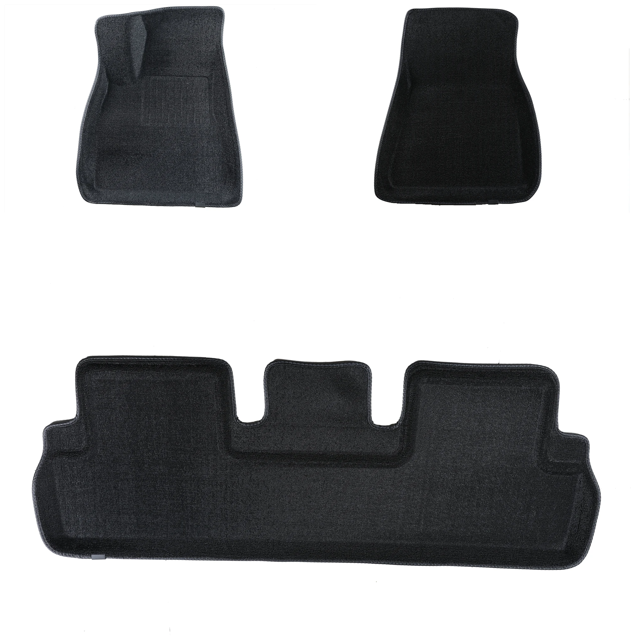 2021 new material Silk loop car mat for tesla Model 3 Model 3 floor mat