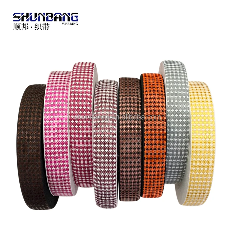 Glorious decorative Polyester webbing tape/fabric binding tape(N93)