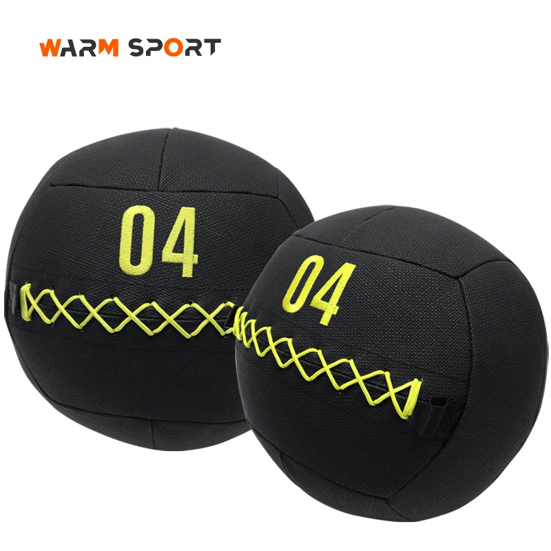 Wholesale Cardio Strength Training Workout Fitness Exercise Non-slip Medicine Wall Ball With KG And LB Marked