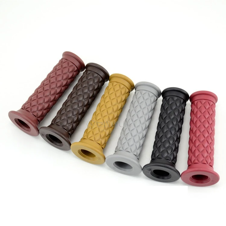 Ручки для мотоцикла 7/8 дюйма, универсальные винтажные рукоятки для Кафе Racer, в стиле ретро, 22 мм