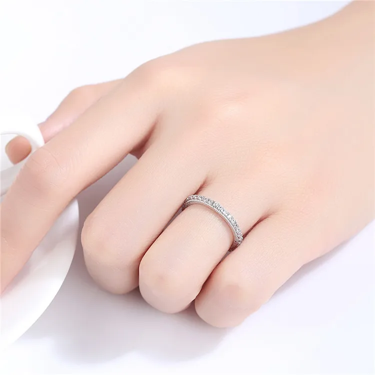 Drop Shipping 2021 Factory wholesale women finger 925 silver ring