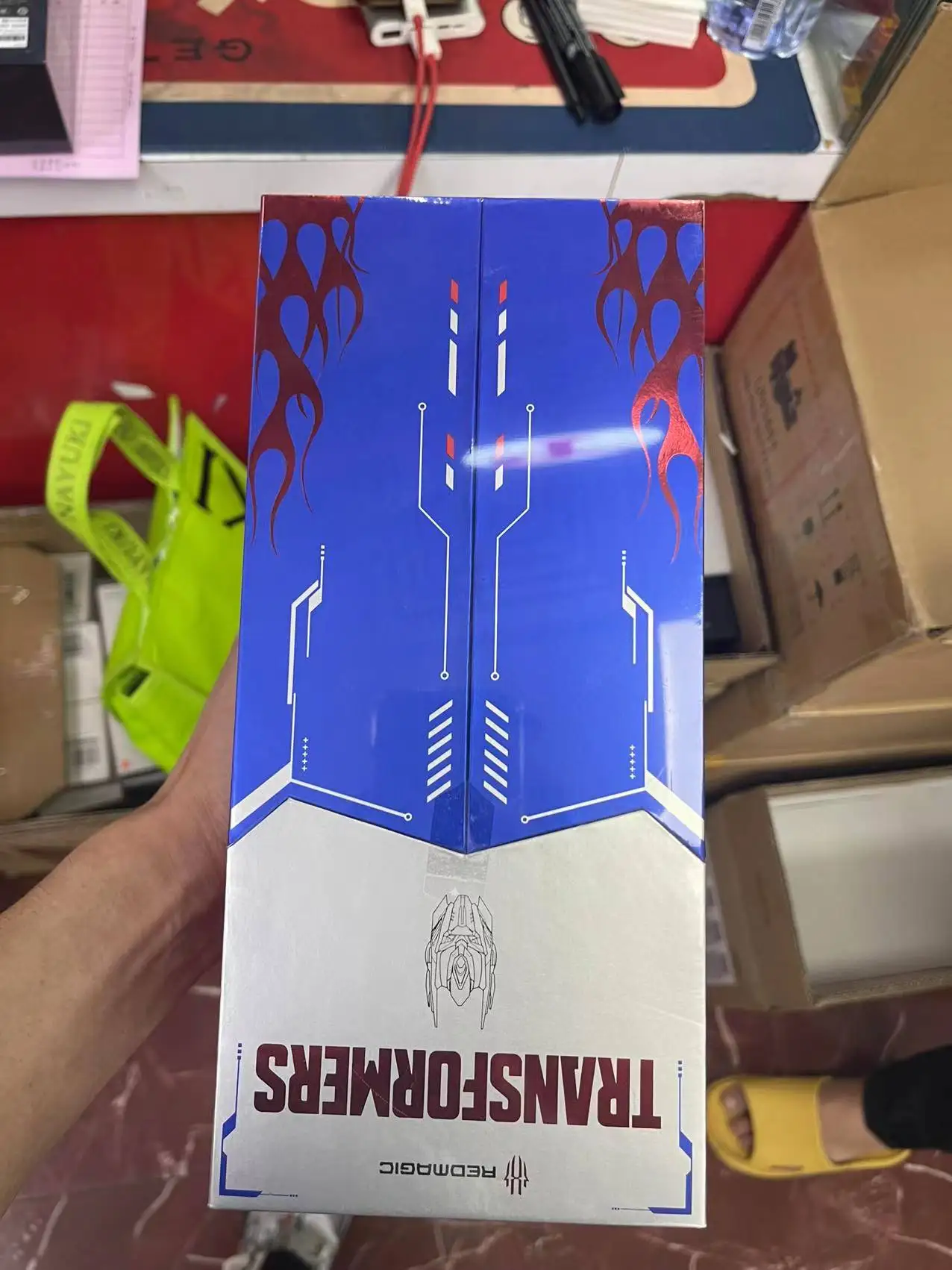 Original Red Magic 7 Pro Special Edition Transformers Version Optimus Prime Limited Collection Edition 18GB Ram 512GB ROM