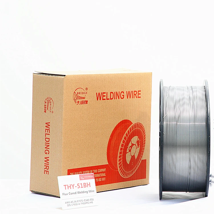 Factory directly sale high deposition efficiency E71t-1C THY-51B flux cored welding wire 0.8-1.6mm