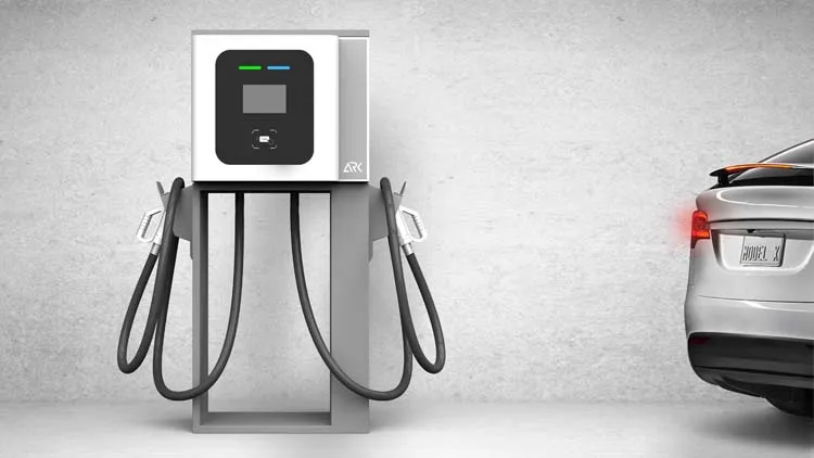 Новейшее портативное зарядное устройство 40 кВт CCS ev dc с разъемом IP54