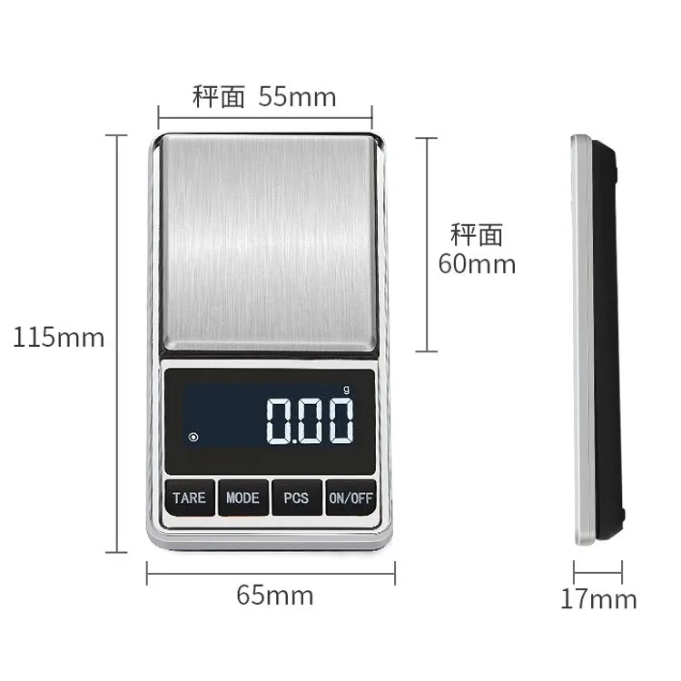 Digital Gram Scale Pocket Diamond Carat Scale 0.01g