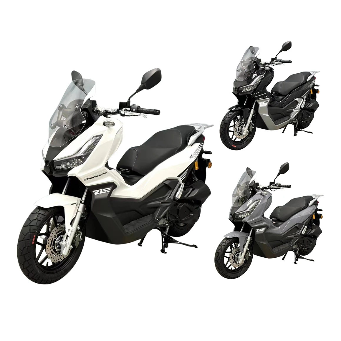 DOT EPA certificate four stroke single cylinder 110km/H carburetor gasoline scooter motorcycle
