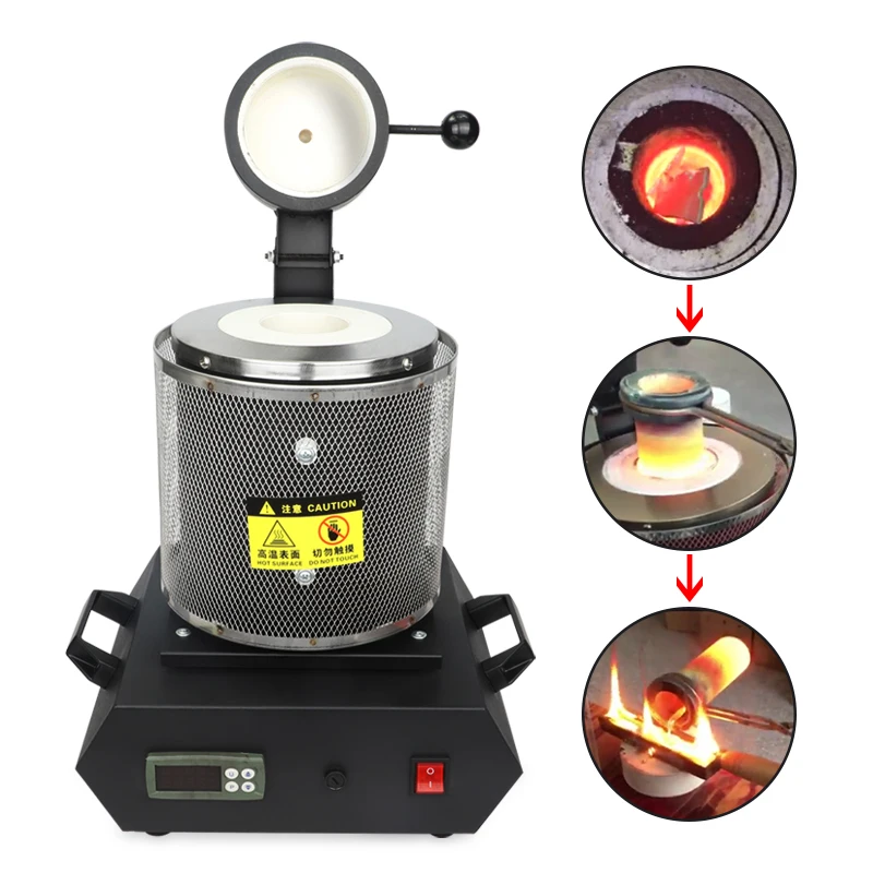 Mini/Portable Electronic Melting Furnace for Metal Gold/Silver