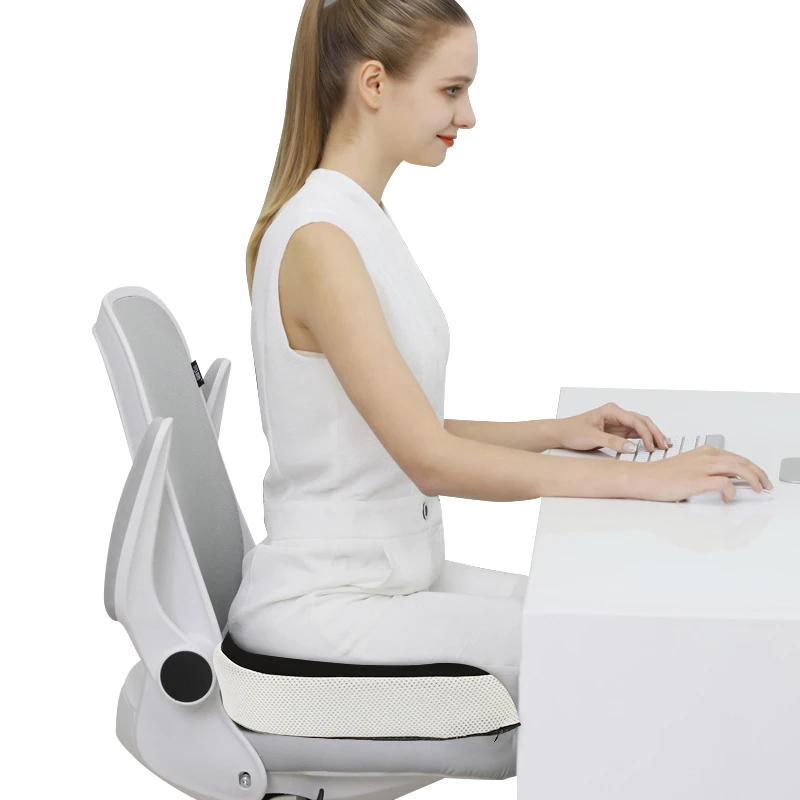 Eco-Friendly Memory Foam Seat Chair Cushion Support Pad Coccyx Sciatica Back Pain Relief 3D mesh breathable Memory Foam Cushion